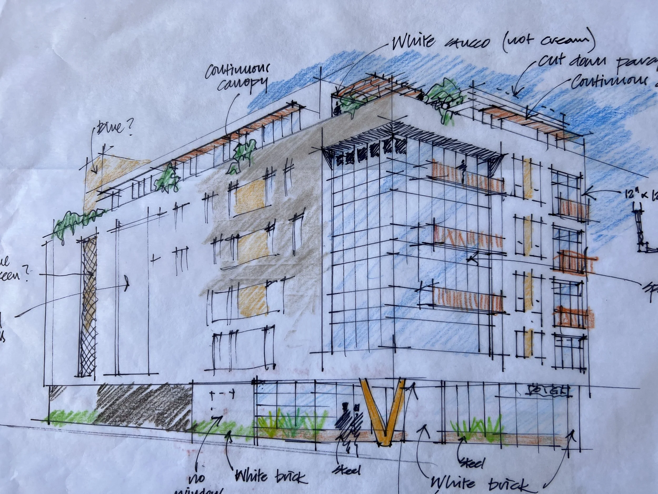Clark on 54th — design sketch